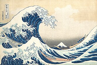 浮世繪代表作:神奈川衝浪裏
